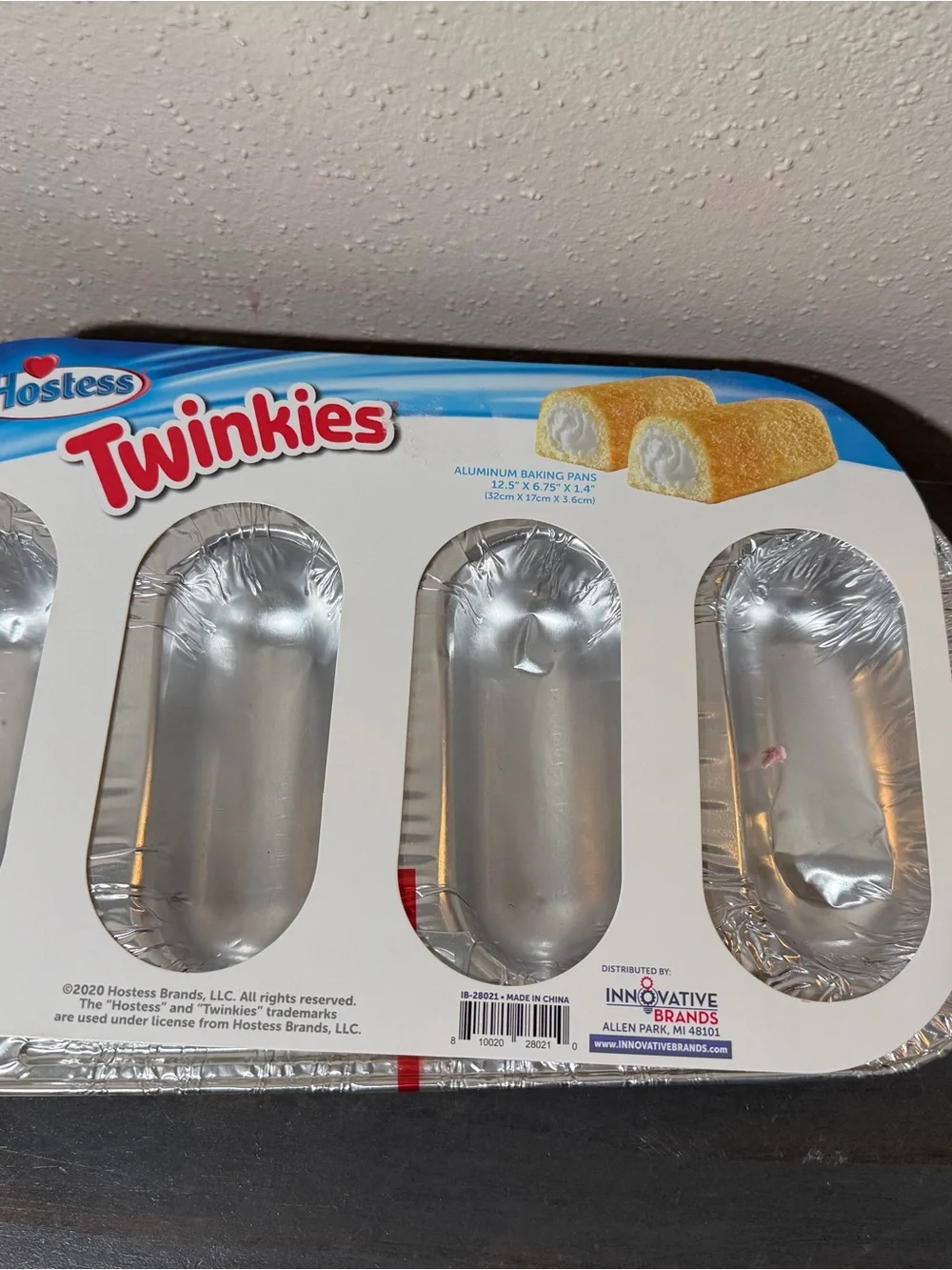 Hostess Twinkies Aluminum Baking Pans - Silver NEW 🍰🧁🥮🧁🆕